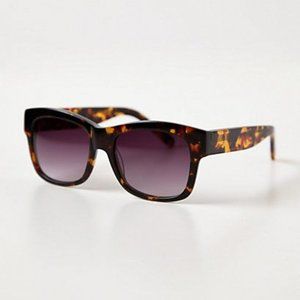 Anthropologie Sunglasses Frame Tortoiseshell with Brown Lenses